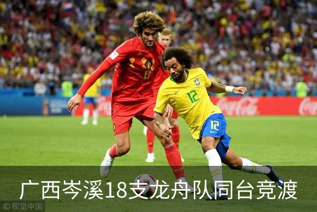 广西岑溪18支龙舟队同台竞渡